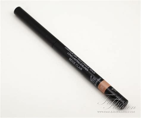 crayon yeux beige chanel|Chanel eyeliner sharpener.